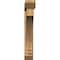Ekena Millwork Imperial Slat Smooth Bracket w/ Offset Brace, Western Red Cedar, 7 1/2"W x 48"D x 48"H BKT0806X48X48IMP06SWR - alternate 2